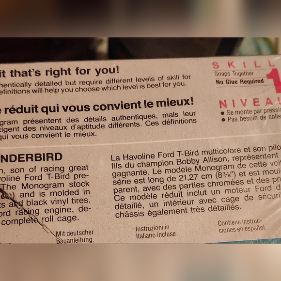 Vintage factory sealed monogram model kit - Picture 5 of 8